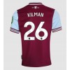 West Ham United Max Kilman #26 Hjemmedrakt 2024-25 Kortermet